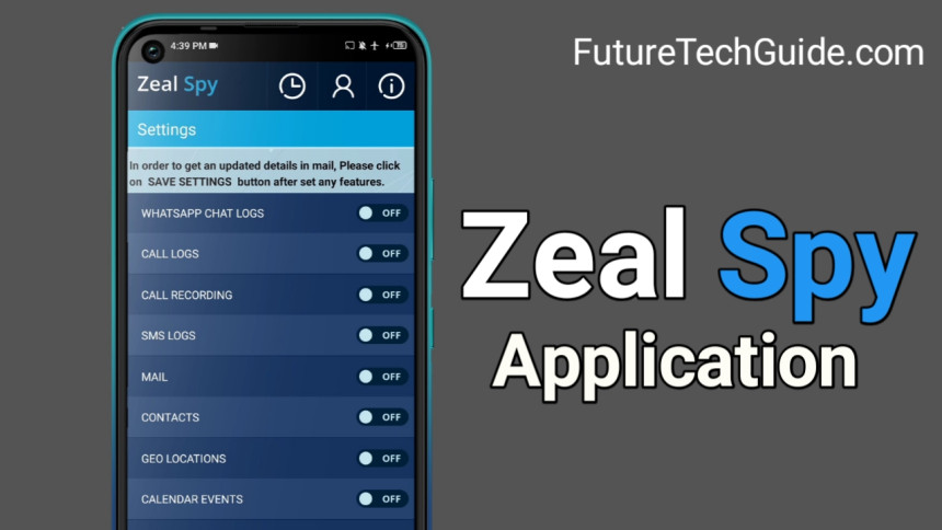 ZEAL SPY Application Download